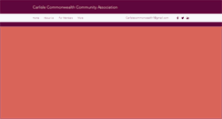 Desktop Screenshot of carlislecommonwealth.org